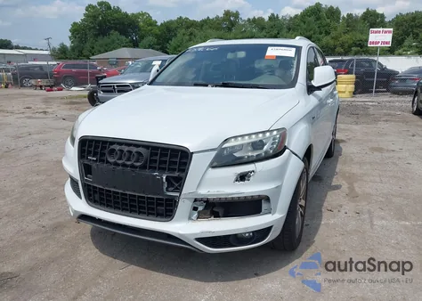 2012 Audi Q7 3.0T S Line Prestige из США, поврежденный, VIN WA1DGAFEXCD009043